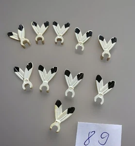 LEGO Figuren 10 Federn mit Clip für Indianer - Bild 1 von 1