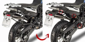 GIVI Tubular Side Case Holder Quick Release for BMW F700GS 13-16 F800GS 08-16 - Picture 1 of 1