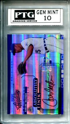 Carlos Beltran 2002 Playoff Absolute Memorabilia (PTG) - Image 1 of 2