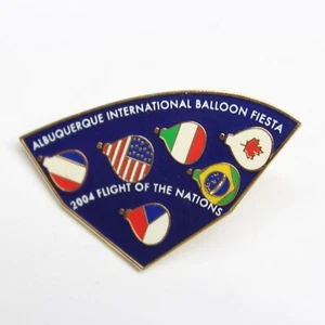 Albuquerque International Balloon Fiesta 2004 Flight of the Nations Pin Lapel - Picture 1 of 3