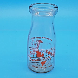 VTG. Half pint brunsbill dairy farm Cedar Falls IA return my bottle or I'll Bust - Picture 1 of 5