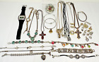 Brighton Jewelry Lot of 32 Necklaces Bracelets Lanyard Watches REPAIR TARNISHED!