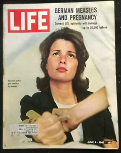 LIFE MAGAZINE - Jun 4 1965 - GERMAN MEASLES EPIDEMIC / Pro-Life / Abortion - Picture 1 of 1