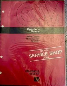 John Deere 483 484 Stalker OME58612 Bedienungsanleitung Buch - Bild 1 von 5