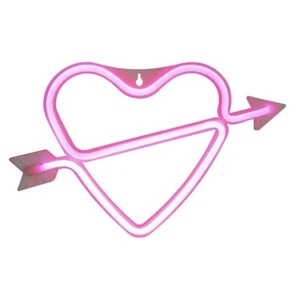 7.08 in Constant Heart LED Lighted Sign - Picture 1 of 6