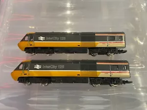 Hornby Grey 125 HST 2 car set . New CD motor conversion , New Led lights - Picture 1 of 5