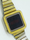 Rare Vintage Bertone Stratos Digital Lcd Swiss Watch Two Tone Men 1970 For Parts
