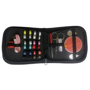 Sewing Kit Mini Travel Kit Scissor Thread Needles Beginner Sew Tools Repair New - Picture 1 of 14