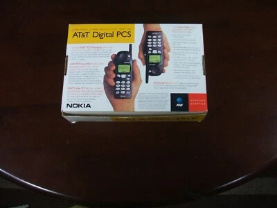 Teléfono celular Nokia 5165 AT&T digital PCS para coleccionistas ~ azul Foto 1 de 4