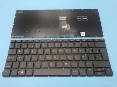 NEW For HP Probook 430 G8 435 G7 435 G8 Latin Spanish Keyboard - Image 1 of 2
