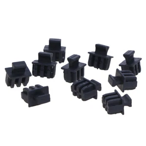 10pc SFP Protective Cover SFP Fiber Module Covers Dust Cap Cage Dust PlugBDAT - Photo 1/10