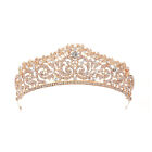 Wedding Bridal Gold plated Crystal Rhinestone Tiara Crown Headband Party New ❤FR