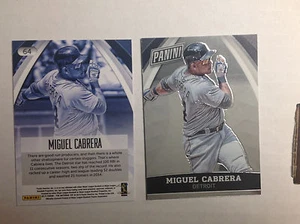 MIGUEL CABRERA #64 TIGERS Superstar 2015 Panini National VIP Party Gold 200 made - Picture 1 of 1
