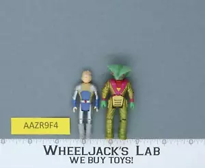 Fang & Mercury Dino Riders English Siso 1989 Tyco Vintage Action Figures - Picture 1 of 2