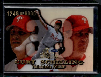 Flair Showcase 1999 fila 1 #100 Curt Schilling serie # 1748/6000 Foto 1 de 2