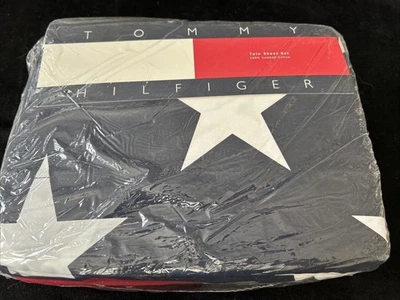 Tommy Hilfiger NUEVO Juego de Sábanas Doble Old Glory!! Raro y agotado Foto 1 de 3
