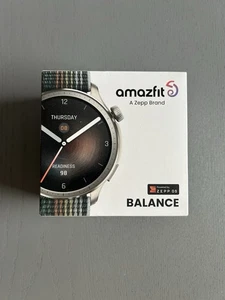 Amazfit Balance 46mm 4GB Smart Watch - Sunset Grey - Bluetooth NFC GPS AMOLED AI - Picture 1 of 2