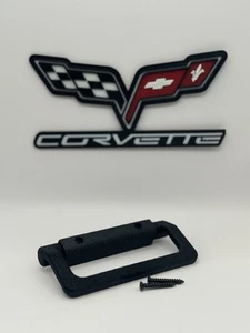 C3 Chevrolet Corvette Rear Window Luggage Shade Handle w/ Retainer 1978-1982 - Picture 1 of 6