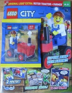 Lego City Magazin Nr. 81 mit Mini Figur - Bild 1 von 1