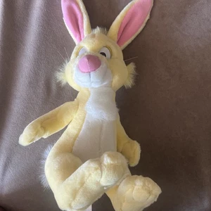 Vintage Walt Disney Yellow “Rabbit” Plush Winnie The Pooh 13" Stuffed Animal Toy - Picture 1 of 4