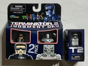 TERMINATOR 2 T-1000 , T-800 , ARNOLD MINIMATES IN VERPACKUNG FIGUR SPIELZEUG KONVOLUT EC - Bild 1 von 2
