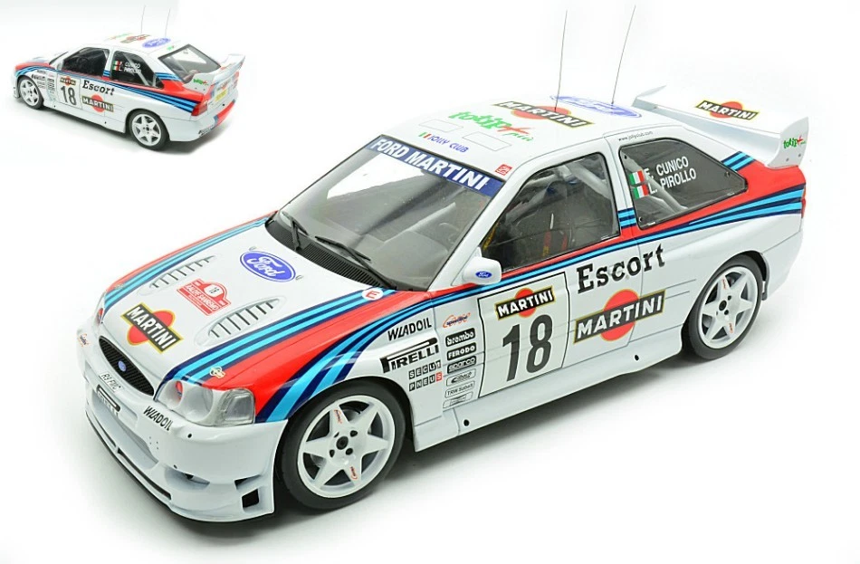 Ford Escort Wrc #18 Rally Sanremo 1998 Cunico / Pirollo 1:18 Model IXO MODEL - Immagine 1 di 1