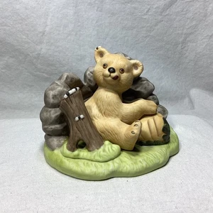 Franklin Mint Woodland Suprises Bear Jaqueline Smith (1984) - Picture 1 of 10