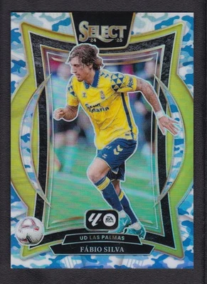 2024-25 FABIO SILVA 20/30 PANINI SELECT LA LIGA TERRACE CAMO WINTER - Image 1 of 2