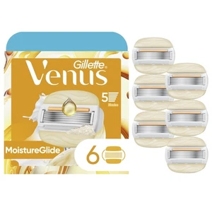 MoistureGlide Women's Razor Blades With Built-in Shave Gel Bars 6 Razor Blade... - Picture 1 of 8
