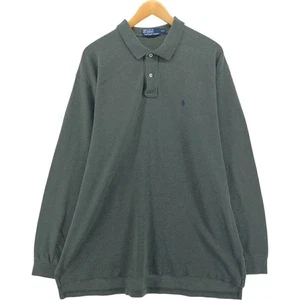 Camisa Polo Ralph Lauren POLO De Colección Manga Larga Para Hombre XXL Original Clásica - Imagen 1 de 8