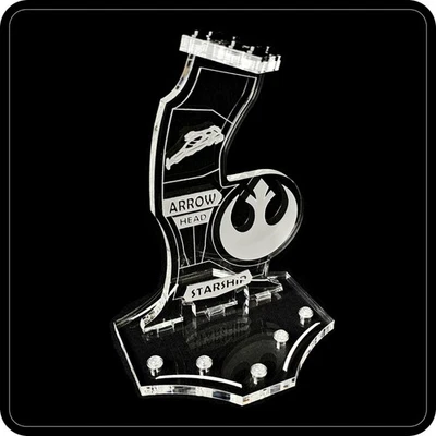 Display stand angled for Lego 75186 The Arrowhead + minifigures slots (A1118) - Image 1 of 4