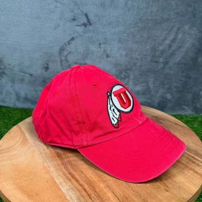 University of Utah Utes Red Baseball Cap NCAA Top of the World Hat Strapback Men - Image 1 of 4