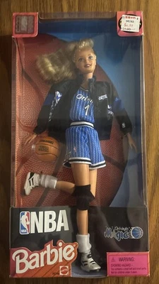 1998 NBA Orlando Magic Barbie Doll Mattel 20748 - Image 1 of 4