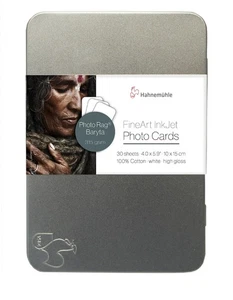 Hahnemühle Digital Fine Art Photo Rag Baryta 10640773 Karty fotograficzne 10 x 15, 100 x - Zdjęcie 1 z 6