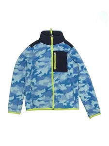 Amazon Essentials Girls Blue Zip Up Hoodie 8 - Picture 1 of 2