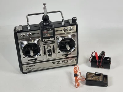 Futaba Challenger FP-T6NL 6 Ch Radio Transmitter & 7 Ch FP-R107N Receiver - Image 1 of 4