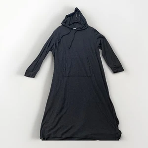 Joyspun - Damen grau Kapuze Midi Schlaf Negligee Größe 2X - Bild 1 von 6