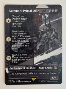 Summon: Primal Odin Borderless | MTG: Final Fantasy | 0365 | NM - Bild 1 von 1