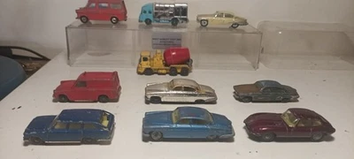 CORGI HUSKY, lote de coches y comerciales, c1965-69 Jaguar, Ford etc. Foto 1 de 4