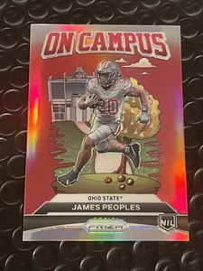 James Peoples 2025 Panini NIL Ohio State On Campus Case Hit SSP #OC-1 Rare! - Bild 1 von 2