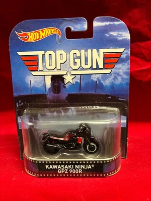 KAWASAKI NINJA GPZ 900R TOP GUN 2015 Hot Wheels Retro Entertainment Series Foto 1 de 2