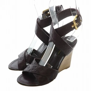 Louis Vuitton Sandalen Damen Größe 34 Lila Leder - Bild 1 von 7