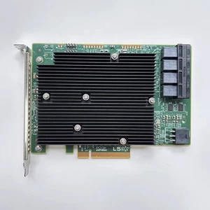 LSI 9300-16i 12Gb/s HBA IT Mode PCI-E 3.0 SAS Host Bus Adapter  Raid Card - Picture 1 of 1