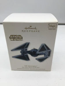 Hallmark Keepsake 2012 Star Wars TIE Interceptor Christmas Ornament Magic NEW - Picture 1 of 9