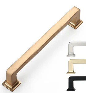 Confezione da 10 Maniglie per Armadio 5 Pollici (128mm) Champagne Bronzo Tiranti per Armadio - Foto 1 di 9