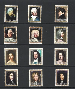 Kings & Queens of England 1970 Barbuda postfrisch. set 37.  Victoria an William. - Bild 1 von 2