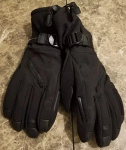 Thinsulate wasserdichte atmungsaktive Handschuhe schwarz - Bild 1 von 5