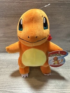 Pokemon Charmander Plush Doll toy 8" Stuff Authentic WCT Wicked Cool Toys NWT - Picture 1 of 12
