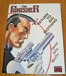 Marvel Graphic Novel Punisher Return To Big Nothing (1989) NM- Unread 1st print - Picture 1 of 3