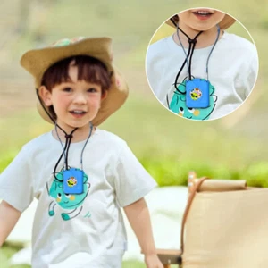 Silicone Cover Case with Lanyard for Bitzee Magicals Interactive (Blue) - Bild 1 von 8